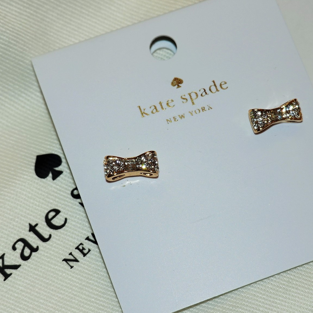 Kate Spade Ready Set Bow Earrings - Picture 4 of 5